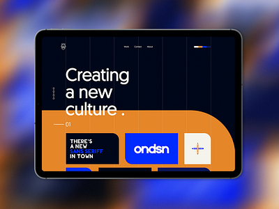 O N D S N | exp. 2020 app art art direction art print branding creative direction freelancer freelancer logo mobile nikola obradovic design ondsn 2020 product design tablet typography ui ux visual identity web design webpagedesign