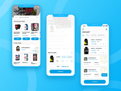 Cairo Gyms App dribbble best shot fitness fitness app gym gym app gym supplements gymnastics mobile app design product design store store design supplement supplements ui ux design user experience design user interaction user interface design visual design workout workout tracker