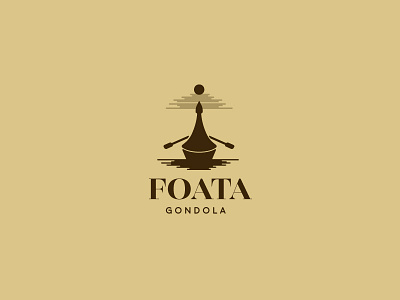 Boat Logo - Daily Logo Challenge - Day 23 art boat boat logo brand branding dailylogochallenge design gondola gondola logo illustration italy logo logos mark marks vector