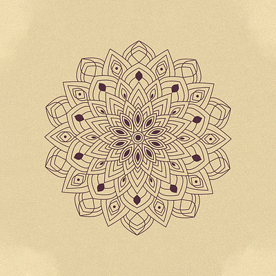 Mandala design illustration