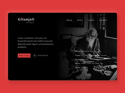 Landing Page design dailyui dailyui 003 india landingpage