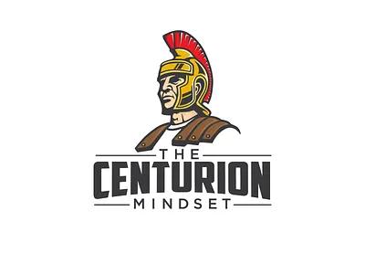 Centurion logo branding centurion design graphicdesign helmet illustration logo logo design roman soldier typography warrior