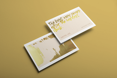 Blush Gold Business Card business branding business card design business card mockup business card psd business card template business cards businesscard cool business card design gold business card logo