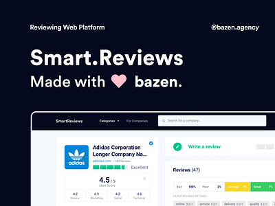 Smart Reviews Platform dashboard design inspiration design thinking product design ui ui design uidesign uidesigner uiinspiration uiux userexperience userinterface userinterfacedesign ux ux design uxui uxuidesign web app web app design web application