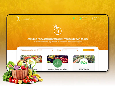 LEGUMESEMCASA | e-commerce brand branding landing page legumes legumes em casa legumesemcasa logo logo design madeira island minimal mobile paulo ferreira pauloferreiradesigner portugal ui uiuxdesign ux vegetables vegetables web webdesign