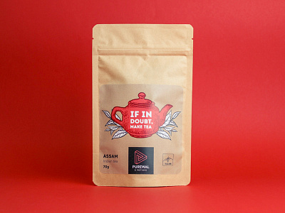 Tea package brand branding design dribbble identity illustration minimal package package mockup packagedesign