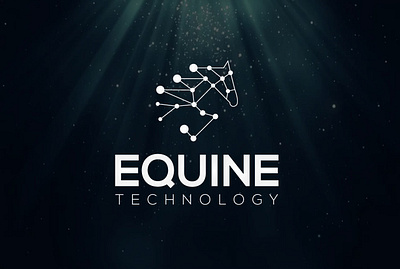 technology logo blockchain logo crypto logo equine logo equine technology logo horns horse horse logo horse racing horse riding horses horseshoe icon logo logo design modern tech logo technology logo typography