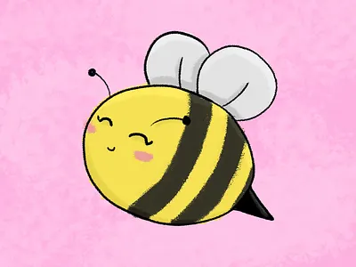 La Abejita Miel art creative drawing illustration photoshop wacom