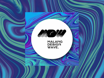 Logo Malang Design Wave artwork design dribbble indonesia event illustration indonesia logo logo design branding logo designer logodesign logotype malang