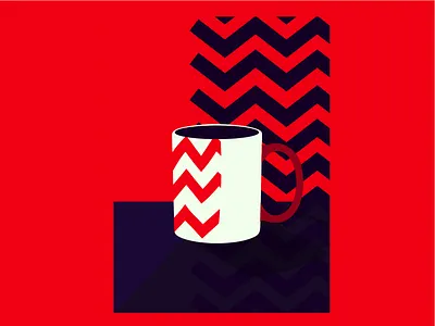 Damn Good Coffee. design fun graphic art illustration illustrator photoshop twin peaks