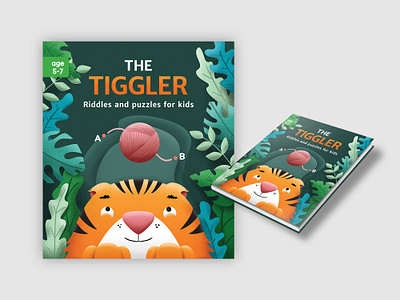 Tiggler book book cover cover cover art illustraion illustrator kids art kids book kids illustration tiger tiger illustration