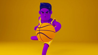 Basket Ball 3d 3d art 3d artist 3d modeling