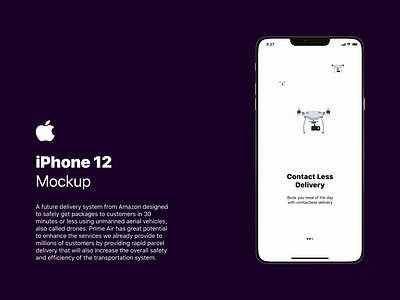 Leak Apple iPhone 12 Premium Mockup apple design designer drone figmadesign iphone iphone12 leak lottiefiles premium mockup prototype ui ui ux designer ux designer