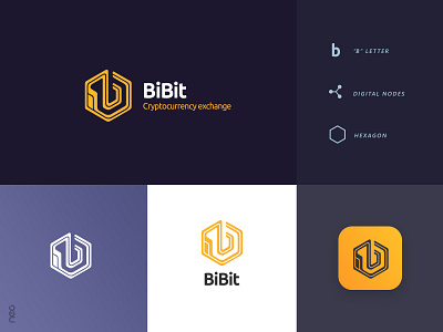 Bibit cryptocurrency exchange logo b letter b letter logo b logo bit logo bitcoin bitcoin wallet brand design branding crypto crypto currency crypto exchange crypto logo cryptocurrency hexagon lettermark logo logodesign neostudio shop logo