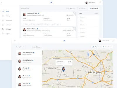 Noble Spaces - List/Map View branding dailyui design illustration listview mapview noble noblespaces ui uichallenge ux view viewer views webdesign website