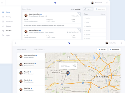 Noble Spaces - List/Map View branding dailyui design illustration listview mapview noble noblespaces ui uichallenge ux view viewer views webdesign website