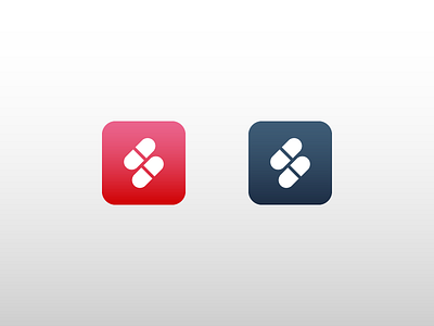 App Icon - Red Pill Blue Pill android app app dailyui icon icon design icon set icons ios app ui ux