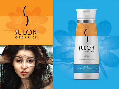 Sulon Conditioner beauty logo beauty product beauty salon branding hair salon logo package design typography