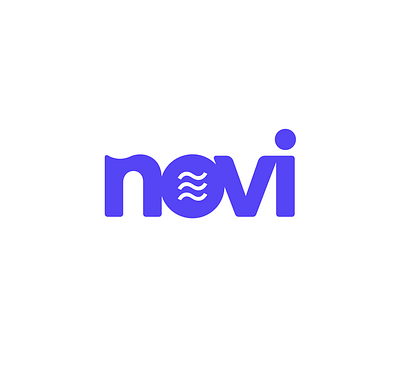 Novi logo branding crypto logo