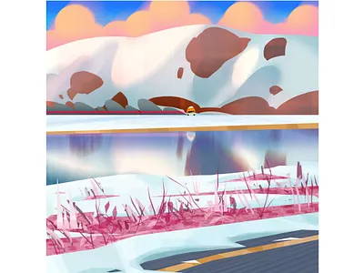 Road Trip by Taka adorable creative cute illustration inspiration