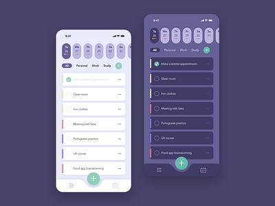 Daily UI 042 - To Do List app design app ui app ui design daily ui daily ui 042 daily ui challenge dailyui dailyuichallenge design to do to do app to do list ui ui ux ui design uxui