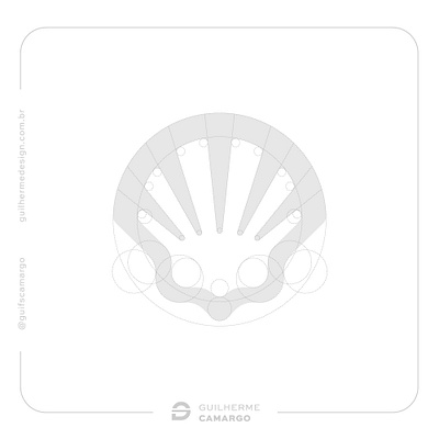 Shell 2 branding design flat icon logo redesign vector