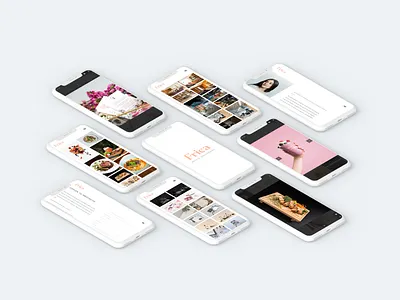 Frica Web Site clean code design developer minimal photographer photography portfolio site web website