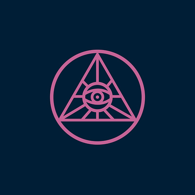 ILLUMINATI branding eye illuminati illustration logo minimal vector