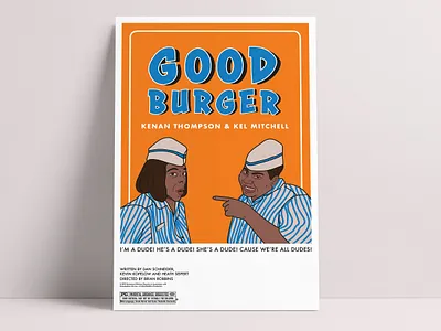 Good Burger Poster adobe illustrator design illustration illustration design poster poster design vector
