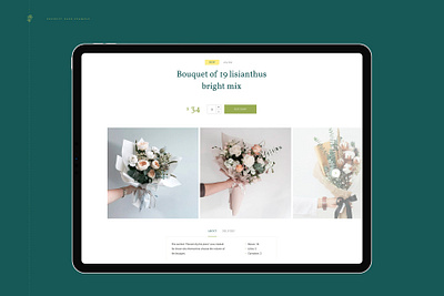 Florence - eCommerce Web UI Kit figma flowers flowershop kit marketing store templates ui web