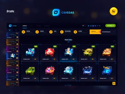 CSVEG.AS — CSGO Open case blue case cases csgo csvegas game game project gradient opencase pubg valorant web yellow