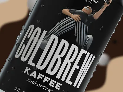 Monobrew - Coldbrew 3d after effects animation branding character character design design illustration logo vector