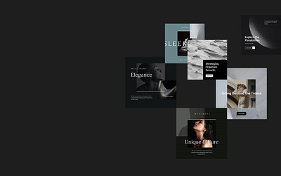 Shot #11618486 brand branding design keynote layout minimal minimalistic presentation template ui