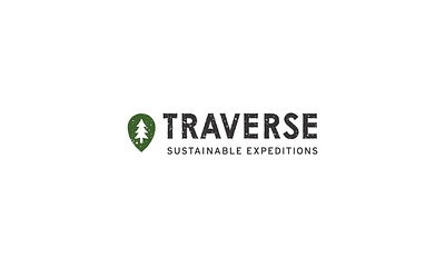 Traverse Sustainable Expeditions brand branding design icon idenity logo logotype minimal sustainable texture typography vector