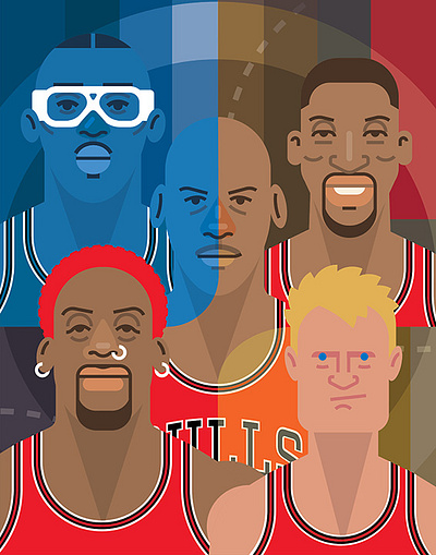 The Last Dance 1990s art basketball chicago chicago bulls culture espn illustration michael jordan nba pop popart sports