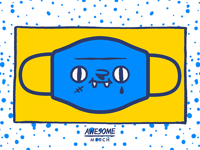 Design For Good Mask Challenge a challege for good awesome merch dibbble dribbble invite face mask challenge facemask good rebound