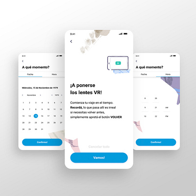 VR App app brand branding design flat graphic design identity travel ui uidesign ux