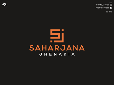 SAHARJANA JHENAKIA branding design graphic design icon letter logo minimal ui