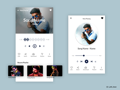 Music Player daily ui 009 daily ui design challenge daily ux challenge mobile mobile app mobile app design mobile ui music app music app design music application music player music player mobile music player ui