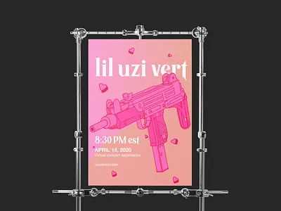 100 Posters: 56/100 Lil Uzi Vert austin texas color design design art designer illustration illustration art illustrations illustrator lil uzi vert poster poster a day poster art poster design posters vector