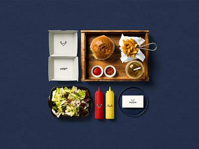Burger Mockups branding buger bundle design download fastfood identity logo mockup mockups psd restaurant template typography