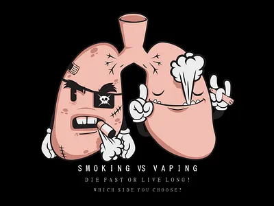 Grip and Drip Vaping Shirt Design branding design illustration vector