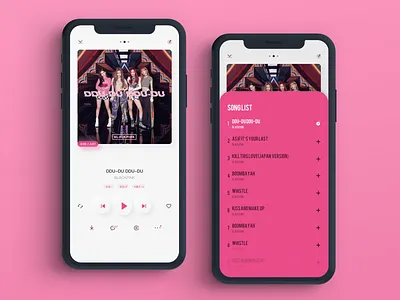 PINK MUSIC ui 应用