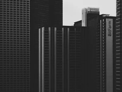 BitFarm / Branding / 0.7 bitcoin brand brand identity branding crypto currency crypto wallet cryptocurrency graphic design logo logo design logodesign office outdoor logo signage