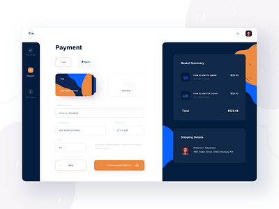 Checkout Process - Payment checkout checkout process daily design ipad payment payment form ui web app