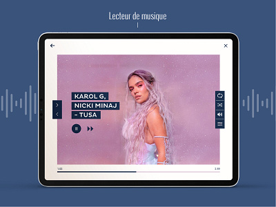 DailyUI 009 creation dailyui dailyui009 dailyuichallenge design designgraphic music ui web