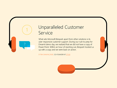Illustration for Microsoft BizSpark brand branding flat flat design illustration illustrator microsoft minimal vector