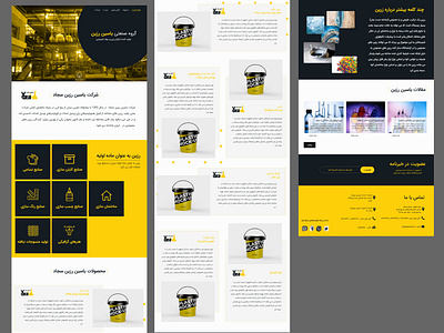 yasin resin design landing page ui ux web web design web ui ux