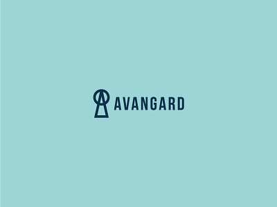 Avangard Doors logo illustration logo vector