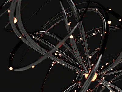 Vortex 3d 3d art 3d illustration abstract black blender c4d clean concept cycles dark glitch glitchart illustration light particle particles render rendering vortex